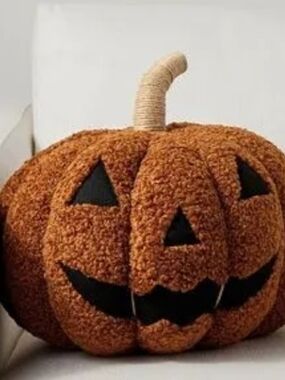 Pottery Barn Jack O Lantern Pillow